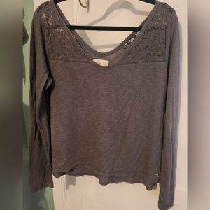 Grey Hollister Long Sleeve